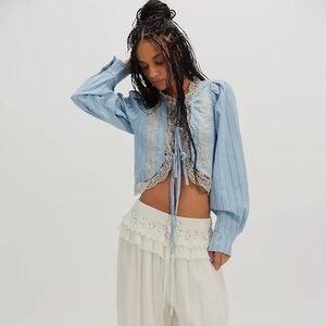 FREE PEOPLE Bali Jude Top XL